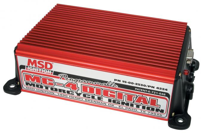 MSD MC4 Programmable Motorcycle Ignition Control Module 4224