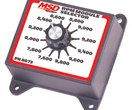 MSD RPM Module Selector, 7.6K-9.8K 8673