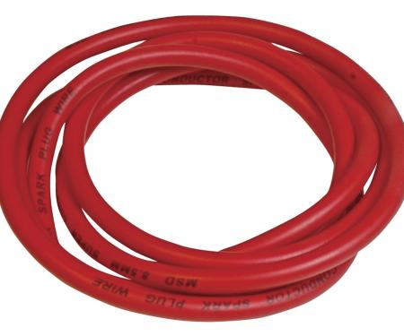 MSD Spark Plug Wire, Super Conductor, 8.5mm, Red, Bulk 34059