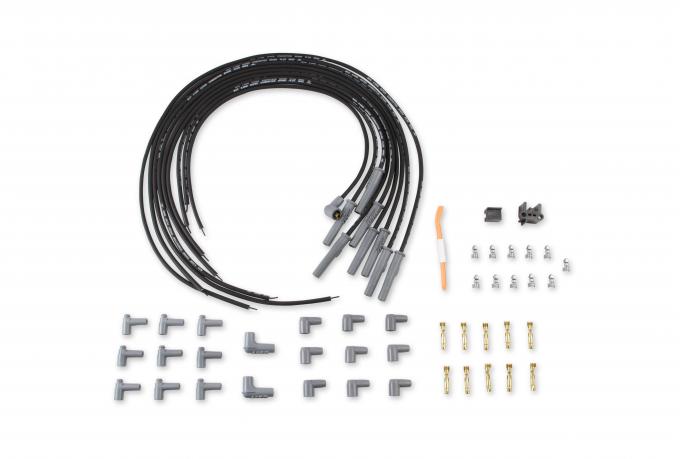 MSD Black, 8.5mm Super Conductor 8-Cylinder Multi-Angle, Universal 31193