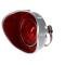 AMD Tail Light Lens, Red, 46 Red LED, Stainless Bezel, LH, 71 Chevelle Malibu X951-3471-1DL