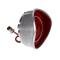 AMD Tail Light Lens, Red, 46 Red LED, Stainless Bezel, LH, 71 Chevelle Malibu X951-3471-1DL