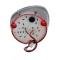 AMD Tail Light Lens, Red, 46 Red LED, Stainless Bezel, LH, 71 Chevelle Malibu X951-3471-1DL