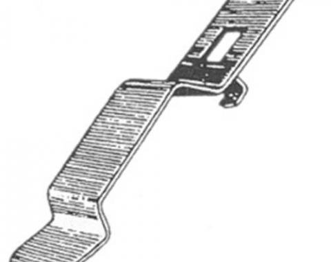 Chevelle Dash Pad Retaining Clip, Short, 1970-1972