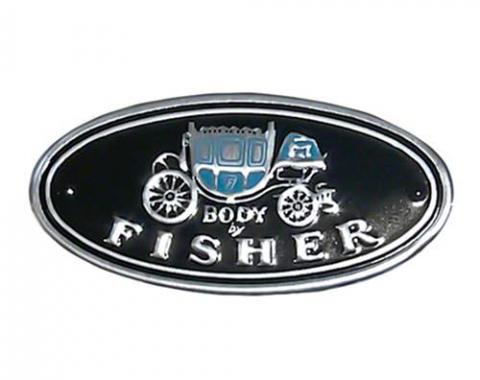 Camaro Sill Plate Emblem, Body By Fisher, 1970-1981