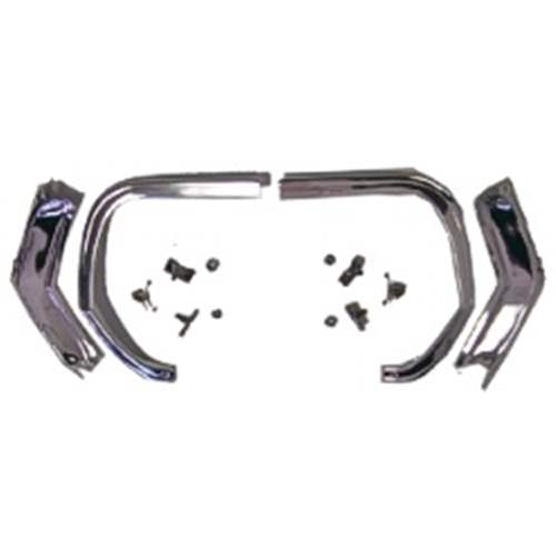 Complete Set Of 65 Chevelle & El Camino Fender Eyebrow Molding Trim By I-5 Classic Chevy