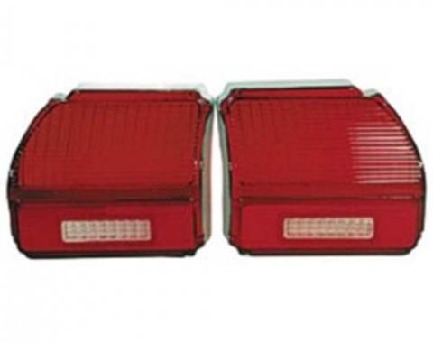 Chevelle Taillight Lenses, Except Wagon, 1969