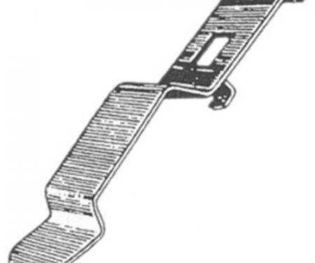 Chevelle Dash Pad Retaining Clip, Short, 1970-1972