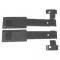 Chevelle Bucket Seat Mounting Brackets, 1971-1972