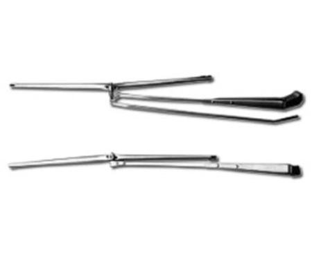 Redline Restomotive® 1968-1972 GM A-Body with Recessed Park Brushed Wiper Arms and Blades