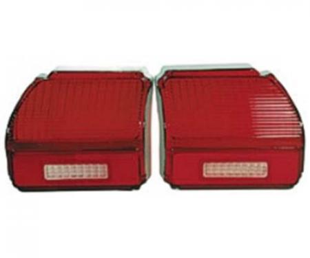 Chevelle Taillight Lenses, Except Wagon, 1969