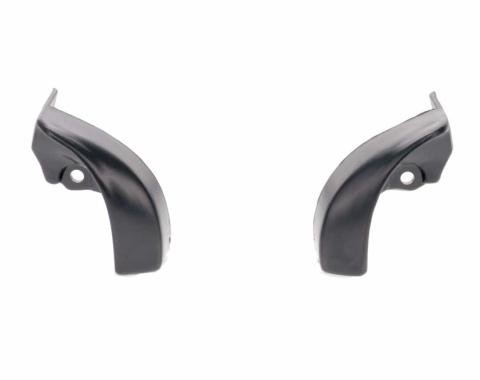 AMD Door Jamb Windlace End Caps, Black Pair, 66-67 Chevelle X497-3466-P