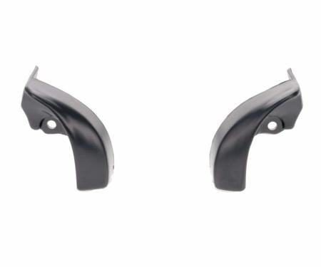 AMD Door Jamb Windlace End Caps, Black Pair, 66-67 Chevelle X497-3466-P