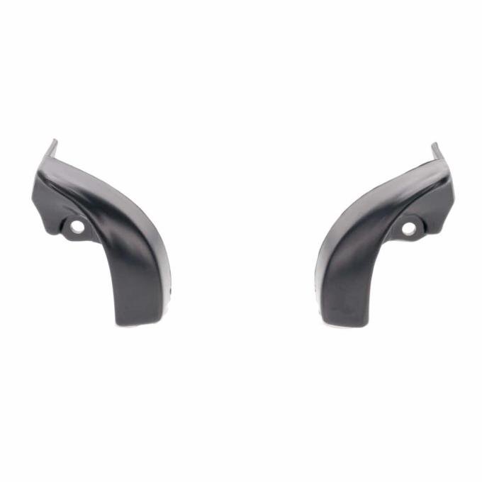 AMD Door Jamb Windlace End Caps, Black Pair, 66-67 Chevelle X497-3466-P