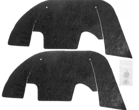 SoffSeal A-Arm Seal Plastic Inner Fenders for 1969-72 Chevrolet Chevelle El Camino, Pair SS-5069