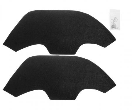 SoffSeal A-Arm Seal Steel Inner Fenders for 1968-1972 Chevy Chevelle El Camino, Pair SS-5068