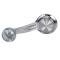 AMD Window Crank Handle, OE Style &ndash; Clear Knob &ndash; 67 Camaro Firebird Chevy II Nova Chevelle X546-3567-1C