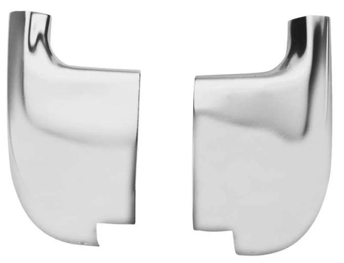 AMD Rocker Panel Caps, Rear, LH/RH Pair, 64 Chevelle (Super Sport) El Camino (Custom) P-SC00280