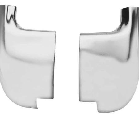 AMD Rocker Panel Caps, Rear, LH/RH Pair, 64 Chevelle (Super Sport) El Camino (Custom) P-SC00280