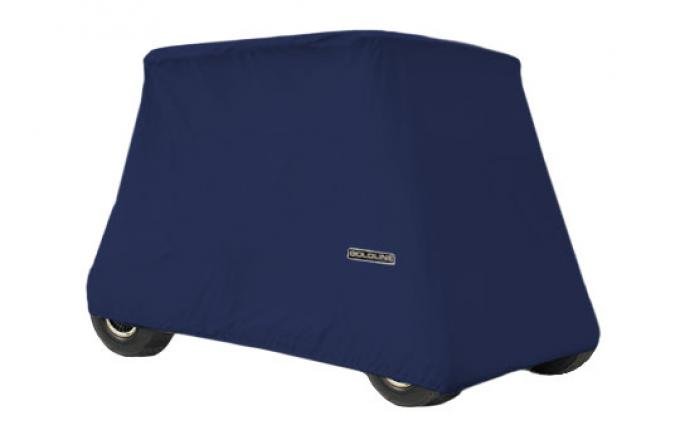 Goldline 4x4 Extra Tall Heavy Duty Golf Cart Storage Cover, 2 Passenger | Navy Blue