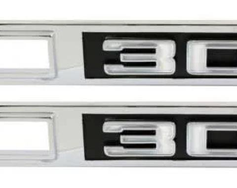 AMD Side Marker Bezels, Front, "307", LH/RH Pair, 69 Chevelle T-4606