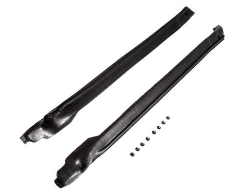 Metro Moulded Parts 1969-1972 Chevrolet Chevelle Windshield Pillar Post Seals for Convertibles. Pair CZ 8103-A