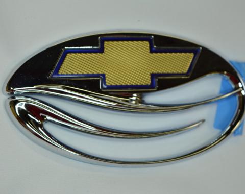 Malibu Trunk Emblem, Gold, 1997-2003