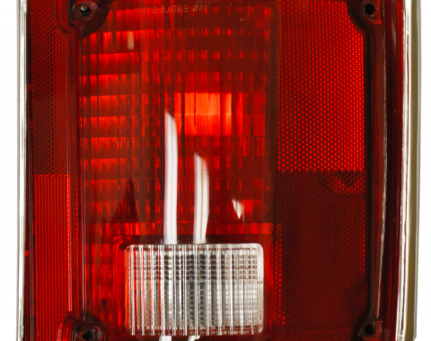 thumbnail image 2 of 1965 Chevy Impala Tail Light & Backup Light Lens Set With Chrome Bezels - Complete 12-Piece Kit 2 of 12