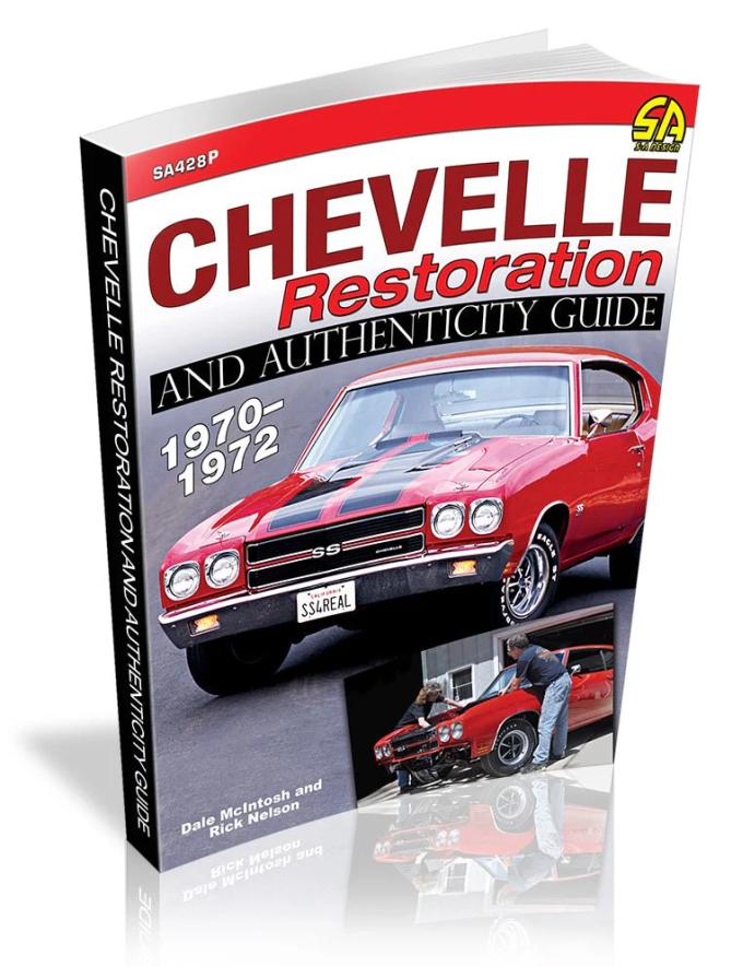 Cartech Auto Books Chevelle Restoration and Authenticity Guide 1970-1972 SA428P