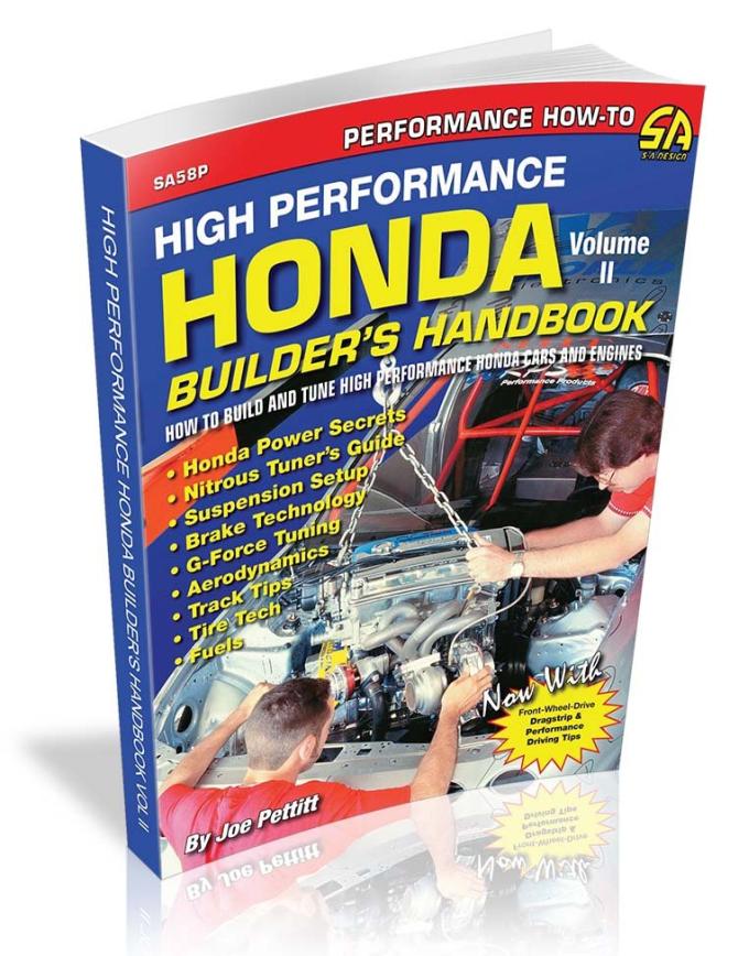Cartech Auto Books High Performance Honda Builders Handbook Vol 2 SA58P