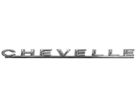 AMD Hood Emblem, "CHEVELLE", 67 Chevelle T-4410