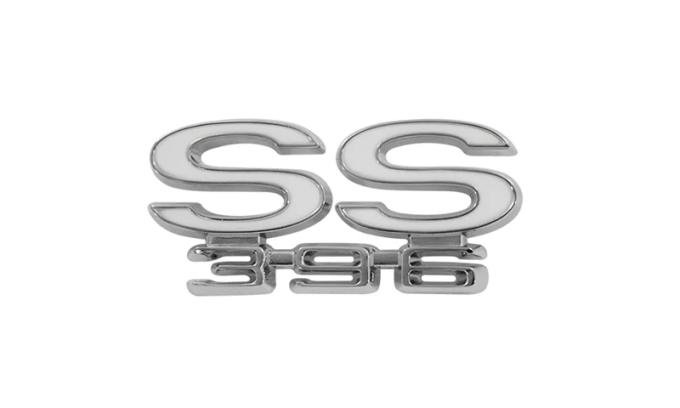 AMD Rear Body Emblem, "SS 396", 69 Chevelle T-4601