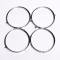 Redline Restomotive® 1958-1976 GM Car & Truck 4 Piece Headlight Retaining Ring Set