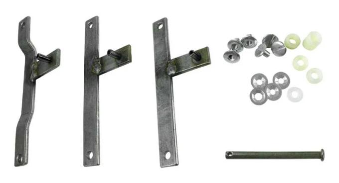 AMD Heater Control Steel Levers (3pc Set), 70-72 Chevelle El Camino Monte Carlo P-CH26804
