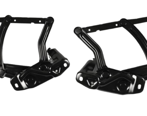 Redline Restomotive® 1965-1969 GM Car Left and Right Hand Steel Hood Hinge without Spring