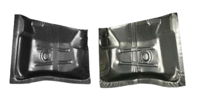 Redline Restomotive® 1968-1972 GM A-Body Rear Left and Right Floor Pan Section / Patch Repair Panel