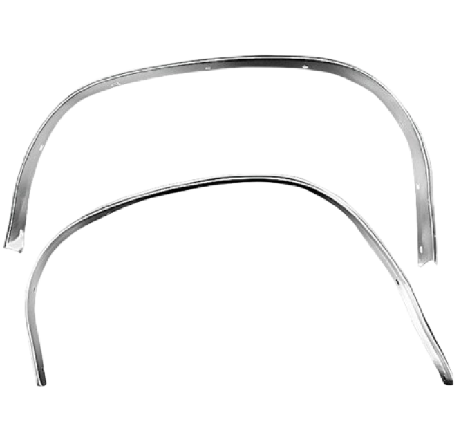 Redline Restomotive® 1970-1972 Chevelle / El Camino Front Left and Right Wheel Well Molding