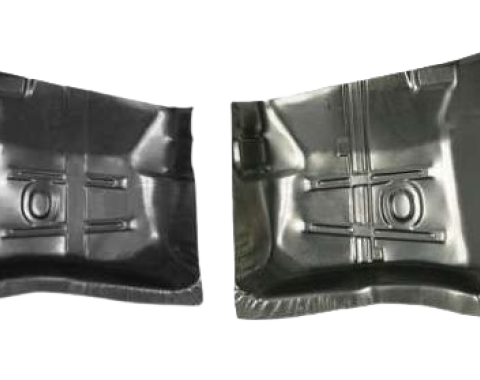 Redline Restomotive® 1968-1972 GM A-Body Rear Left and Right Floor Pan Section / Patch Repair Panel