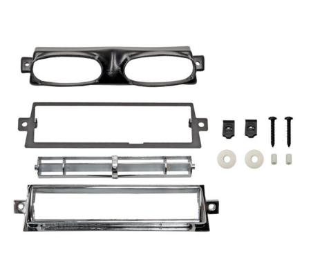 Vintage Air 1967-68 Camaro/Firebird Center Louver Assembly with Dual Hose Adapter 493068