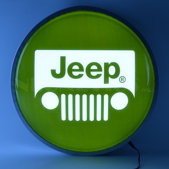 Neonetics Backlit and Specialty Led Signs, Jeep 15 Inch Backlit Led Lighted Sign