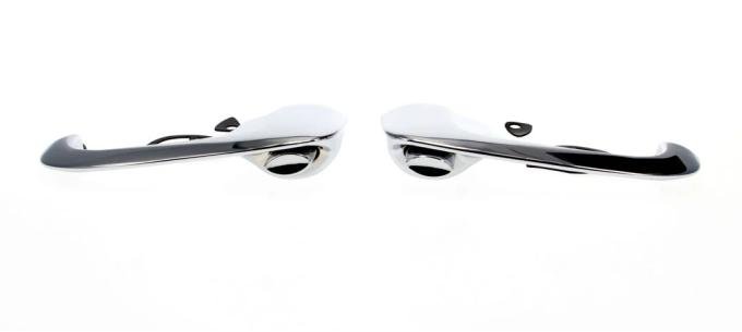 AMD Outside Front Door Handle Set, LH/RH Pair, 66-67 Chevelle Skylark Cutlass GTO X530-3466-P