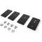 Golden Star 1964-1972 CHEVY CHEVELLE SEAT RELOCATION BRACKET SET (4-PIECES, INCL. 4 BOLTS & WASHERS) SB03-64S