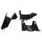 Golden Star 1969 Chevy Chevelle Bumper Bracket, Rear, 3 Piece BU03-691S