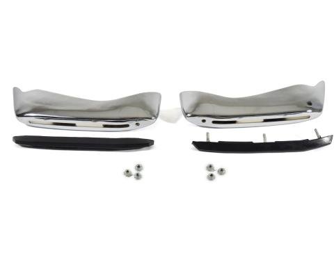 Golden Star 1971-1972 Chevy Chevelle Rear Bumper Guard With Rubber Insert BU03-71PR