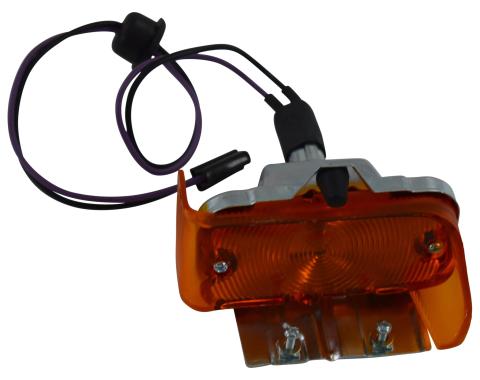 Golden Star 1967 Chevy Chevelle Park Light Assembly, Right Hand PL03-67R