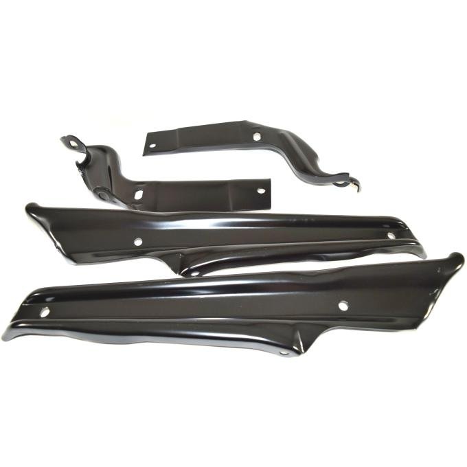 Golden Star 1967 Chevy Chevelle Bumper Bracket, Front, 4 Piece BU03-67S