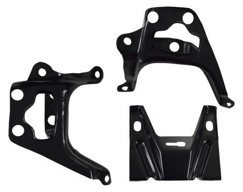 Golden Star 1969 Chevy Chevelle Bumper Bracket, Rear, 3 Piece BU03-691S