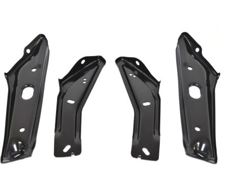 Golden Star 1968 Chevy El Camino Bumper Bracket, Front, 4 Piece BU03-68S
