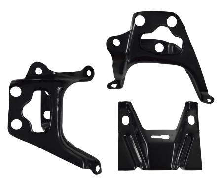 Golden Star 1969 Chevy Chevelle Bumper Bracket, Rear, 3 Piece BU03-691S