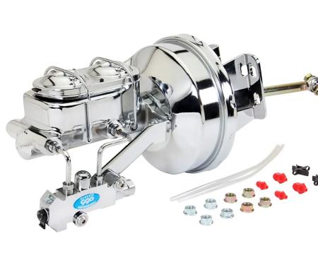 Classic Performance Complete Power Brake Booster Kit for 58-64 Chevy Full Size, 7" Dual 5864BB24-7DC